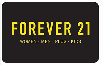 $50 Forever 21 eGift Card - eMail Delivery Only!