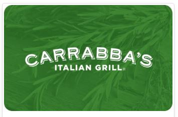 $50 Carrabba's Italian Grill Restaurant eGift Card - Email Delivery Only!