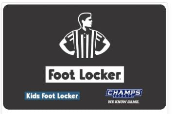 $50 Foot Locker eGift Card - eMail Delivery Only!