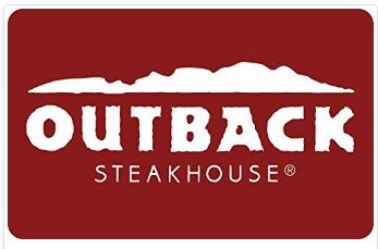 $100 Outback eGift Card - eMail Delivery Only!