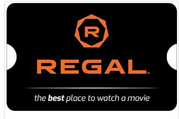 $50 Regal Cinemas eGift Card - eMail Delivery Only!