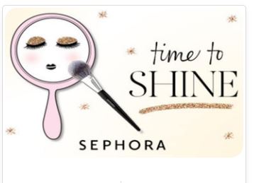 $100 Sephora eGift Card - eMail Delivery Only!